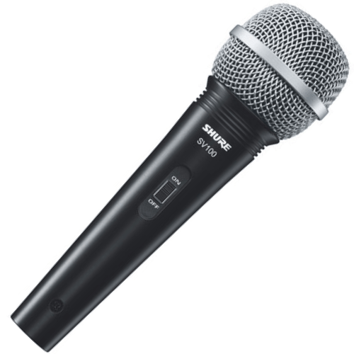 מיקרופון דינמי קרדיואידי דגם SV100 מבית SHURE – תמונה 3