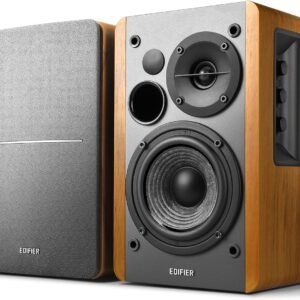 רמקולים מדפיים Edifier R1280DB - Powerful Bookshelf Speakers (brown)
